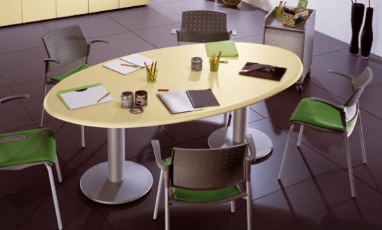 Tavolo riunione ovale linea ufficio pulcinodoro.it Tavolo ovale ufficio